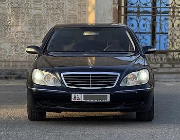 Mercedes-Benz S-Class: 2003 г., 5 л, Автомат, Бензин, Седан