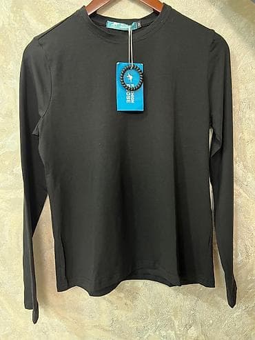 made: Лонгслив, цвет - Черный, Made in KG, Все размеры — 10