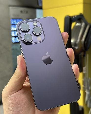 realmi 9i: IPhone 14 Pro, Новый, 128 ГБ, Deep Purple, Защитное стекло, Чехол, Стилус, 84 % — 2