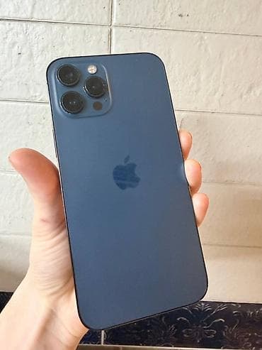 4k 2k: IPhone 12 Pro Max, 128 ГБ, цвет Pacific Blue (MGDA3RU/A) - Экран — 3