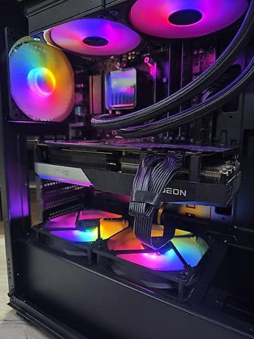 7700 xt: Компьютер, ядер - 6, ОЗУ 16 ГБ, Игровой, Новый, AMD Ryzen 5, AMD Radeon RX 6700 XT, SSD — 2