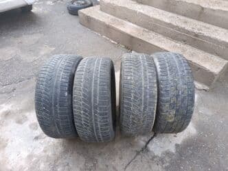 покрышки на рекс: Шины 225 / 55 / R 16, Зима, Б/у, Комплект, Легковые, Continental — 3