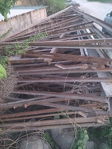 треугольник: Металлическая ферма, Форма: Треугольник, Длина: 10 м, Б/у, Резка — 4