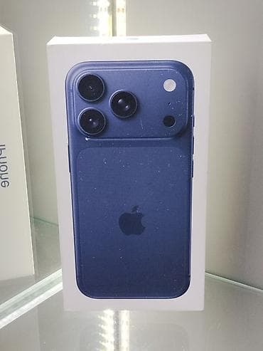 IPhone 17 Pro, Новый, 256 ГБ, Синий, Коробка, В рассрочку