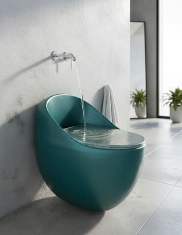 аквариум круглый: Унитаз Подвесной(Инсталляция), Новый, Материал: Керамика — 1