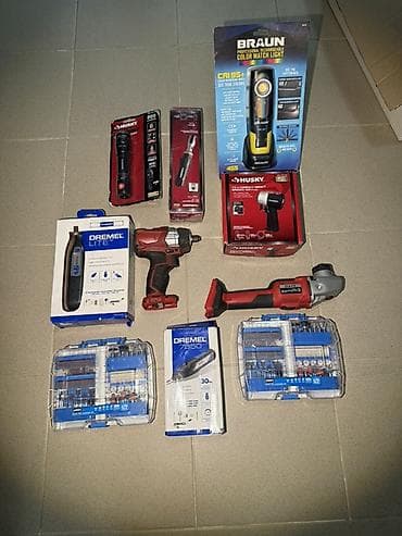 аккумуляторная мойка: Набор для мелких работ: беспроводные граверы Dremel + комплект — 4