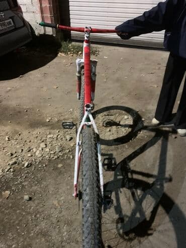 шоссейные покрышки на горный велосипед: Горный велосипед с толстым протектором для бездорожья. Без сидушки без — 4