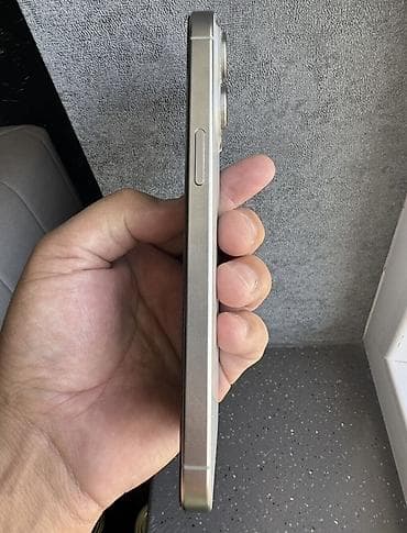 pixel 9a: IPhone 15 Pro Max, Б/у, 1 ТБ, Natural Titanium, 75 % — 2