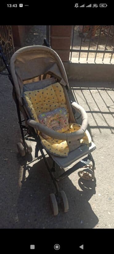 где купить детский батут: Коляска, Б/у — 2