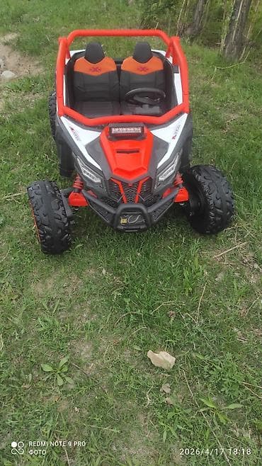 зимний камуфляж: Детский электрокар, Б/у — 6