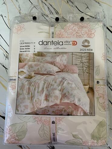 хлопчатобумажное постельное белье: Комплект постельного белья,двуспальный. Из натурального хлопка — 5