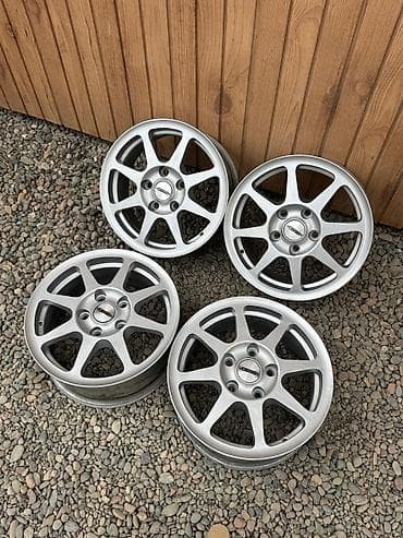 volk racing: Литые Диски R 15 Vossen, Комплект, отверстий - 5, Б/у — 3