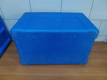 продаю в связи с переездом: Термоконтейнер (термо-бокс) очень хорошего качества, крепкий. Внешние — 5