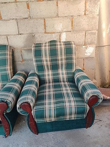 ножки для мебели: Комплект мягкой мебели, цвет - Зеленый — 2