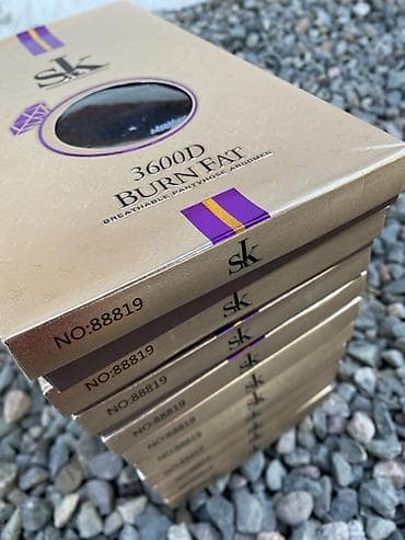 чулки кружевной мужское нижнее белье: Колготки утягивающие SK 3600D Burn Fat - Тип: плотные колготки 3600D — 2