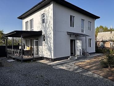 продам дом с участком: Двухэтажный современный дом с террасой и огороженной территорией — 2