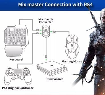 мышка: Mix master game converter игровой адаптер в комплекте — 5