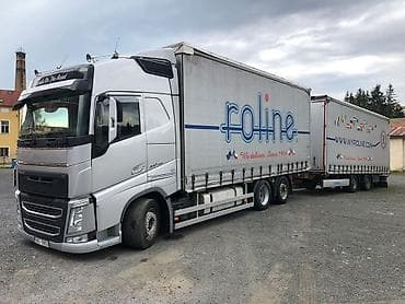 Тягач, Volvo, 2015 г., Тентованный