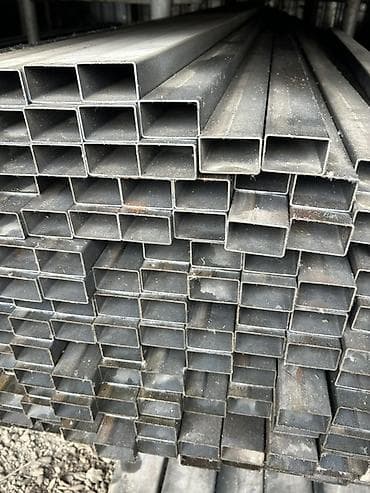 профиль 100х100: Металлопрокат: профильные трубы, Сталь, Прямоугольник, Другой метод, Без покрытия — 2