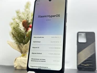 газ мечта: Redmi, Redmi Note 12, Б/у, 128 ГБ, цвет - Синий, 2 SIM — 5