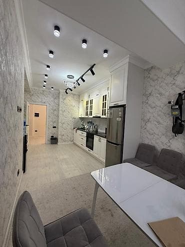 Квартиры: 2 комнаты, 90 м², Элитка, 8 этаж, Евроремонт — 6