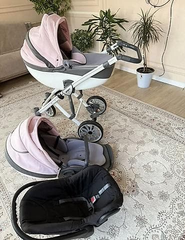 советские коляски: Детская коляска 3 в 1 - Модульная система: люлька для новорождённого — 3