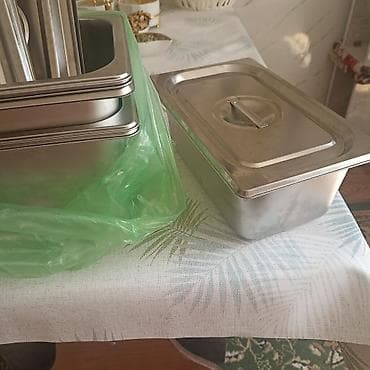 ёмкости из нержавейки: Пищевой контейнер, цвет - Серебристый — 2