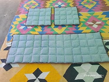 гольф аксессуары: Чехлы Тканевые, С подушкой, цвет - Серый, Toyota, Новый — 5