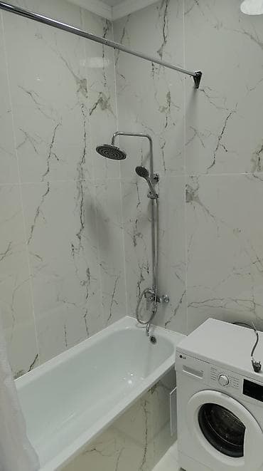 elegance stroy: 1 комната, Люкс, элитка, Уметалиева/Фрунзе, Душевая кабина, Постельное белье, Кондиционер — 4