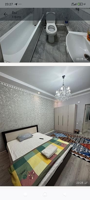 flat osh: 1 комната, Люкс, элитка, Азия Молл, Банные принадлежности — 2