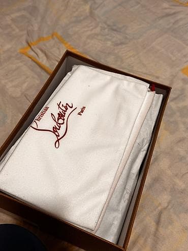 кожа батинка: Мужские кроссовки, 41, Christian Louboutin, Новый, цвет - Синий, Самовывоз — 5