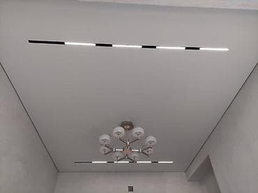 Натяжной потолок: Натяжной потолок Матовое Монтаж — 2