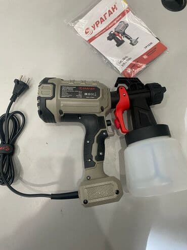 инструменты для стяжки: Электрический краскопульт, Новый, В наличии — 4