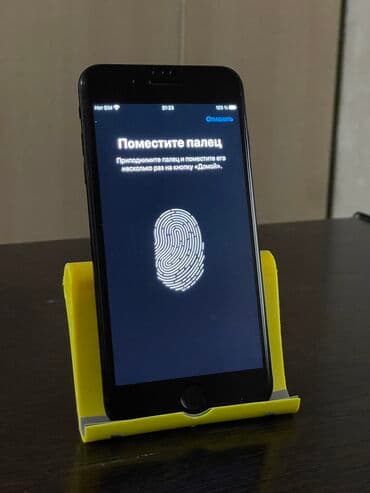 купит айфон 7 плюс бу: IPhone 7 Plus, Колдонулган, 256 ГБ, Кара, Коргоочу айнек, Каптама, 83 % — 5