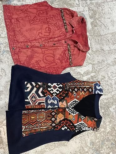 Безрукавка деним 💯 хб 48-50 размера Жилетка натуральном стиле 48-50