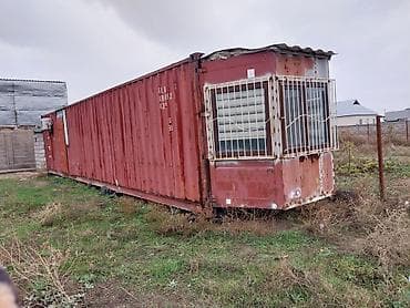 модульные дома: Жилой модуль/бытовка на базе морского контейнера - Основание — 1