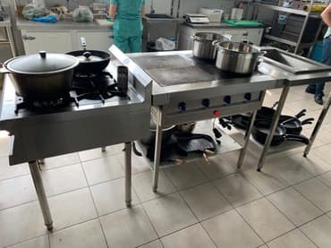 торговая оборудование: Столы из нержавейки, стеллажи из нержавейки, ванна моечная, мойки для — 10