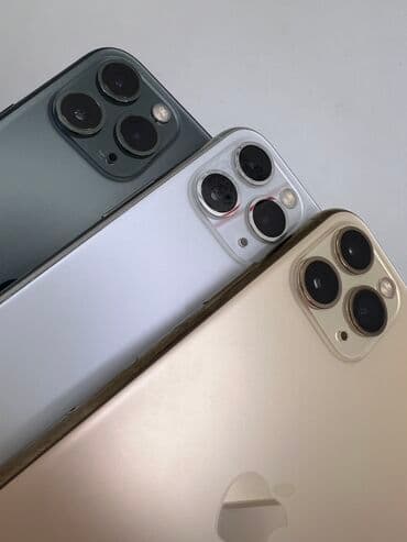 iphone xr цена ош: IPhone 11 Pro, 256 ГБ, Кара, Коргоочу айнек, Каптама, Кабель — 3