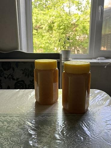 Мёд в пластиковых банках Ущелье Шамси, экологически чистый