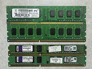 Оперативдик эс-тутум, Колдонулган, 2 ГБ, DDR3, 1333 МГц
