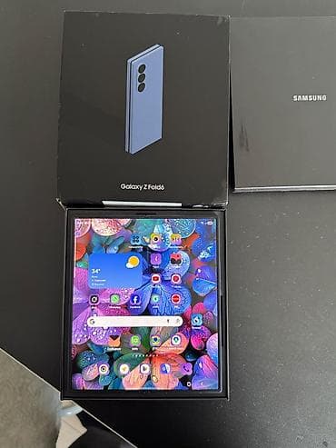 surface pro 9: Samsung Galaxy Z Fold6, цвет синий матовый . 512гигов . коробка — 2