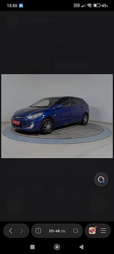 матор салярис: Hyundai Solaris: 2013 г., 1.6 л, Автомат, Бензин, Хэтчбэк — 3