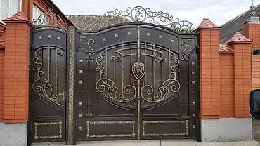 кованые: Терраса терраса перила для лестниц дома балконов, изготовление перил — 8