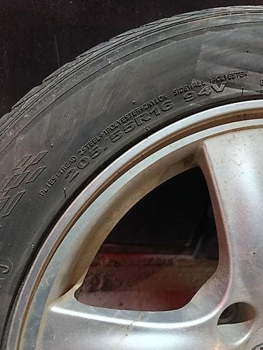 ki 5: Колеса в сборе 205 / 55 / R 16, Лето, Б/у, 1 шт, Легковые, Литые, отверстий - 4 — 3