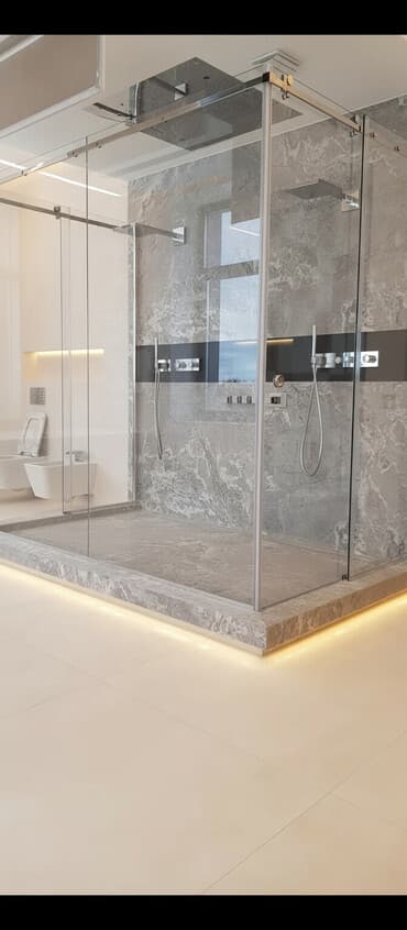 кабинка душ: Душевая кабина Прямоугольная, Размер: 200 x 150 см, Высота поддона: 10 см,Покрытие: Прозрачный — 1