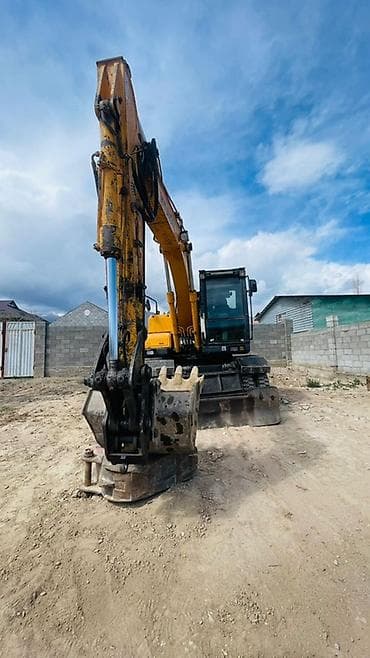 мотоцикл эндуро детский: Экскаватор, Hyundai, 2008 г., Колесный — 2