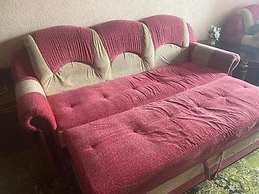 диван с креслой: Комплект мягкой мебели — 2