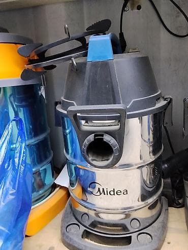 Промышленный пылесос Midea (серия Hi‑Suction) с нержавеющим баком — 1