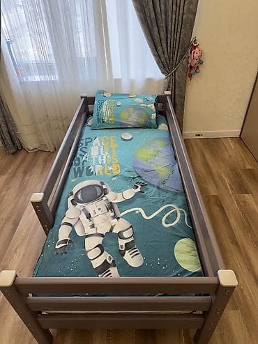 Полки, стеллажи: Детская односпальная кровать, Новый, Для девочки, Для мальчика, С матрасом, Самовывоз, Платная доставка — 6