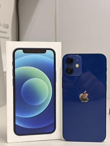 айфон 12 реплика: IPhone 12 mini, Б/у, 64 ГБ, Синий, Коробка, 75 % — 5